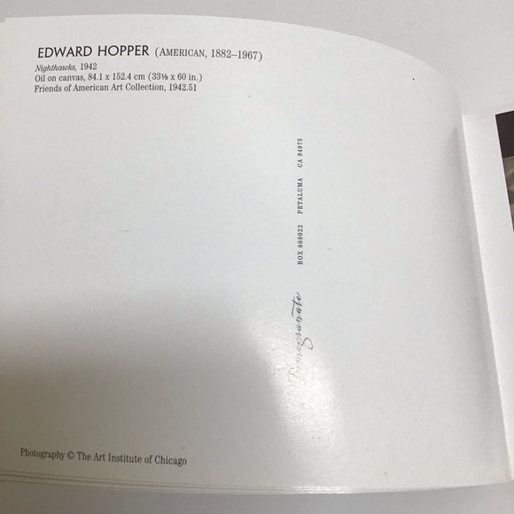 Edward Hopper Book of Postcards 30 Art Museum Works Realism Artist NEW Vintage - Picture 8 of 12